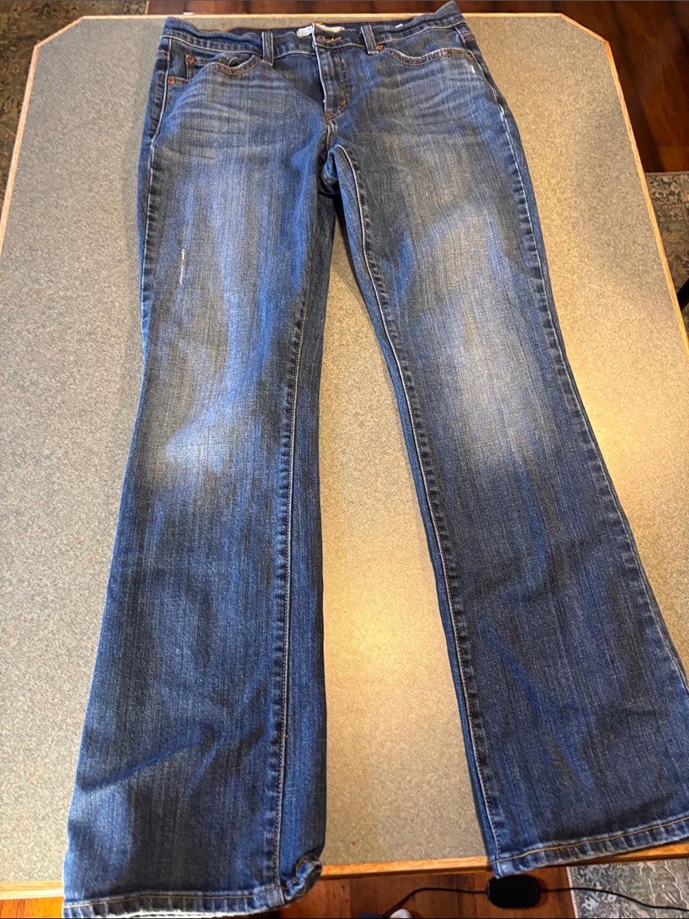 Levi's Women's Dark Blue Wide Leg Jeans